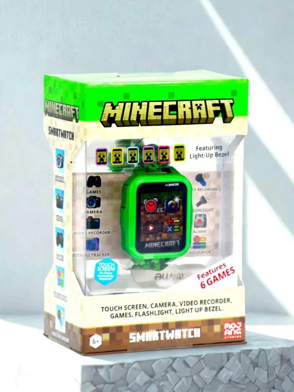 Minecraft Watch, Kids Smartwatch, Minecraft Toy, Gaming Watch, Touch Screen Watc